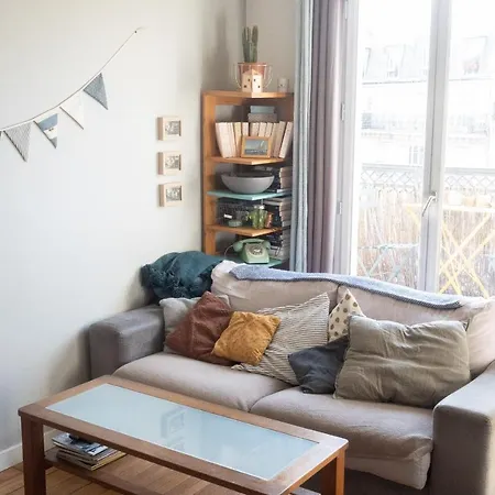 Charming Bright Appt With Balcony Near Bercy Apartment Paris